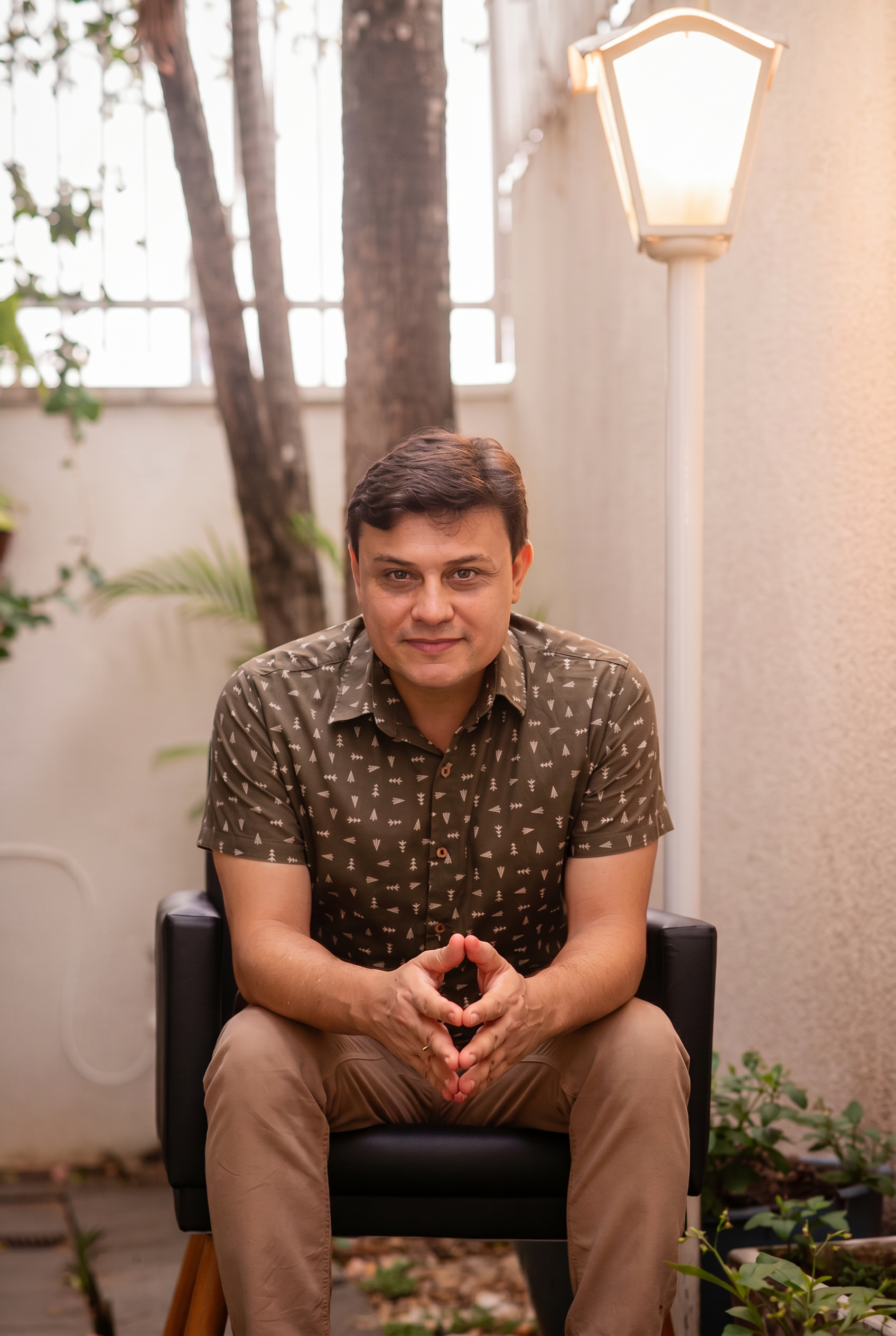 Guilherme Carvalho, psicólogo criador do Projeto Viver Bem da Clínica